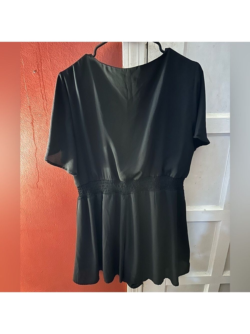 Pink Lily Black Romper Love For A Lifetime XL - Picture 10 of 15